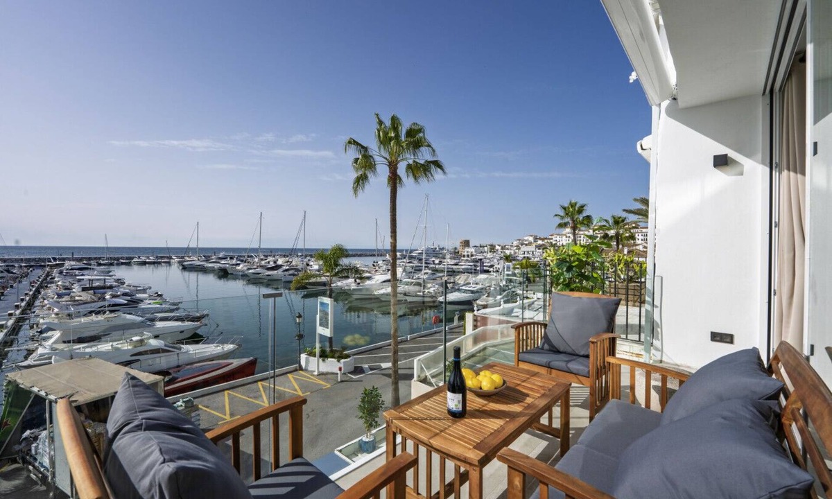 Puerto Banus Apartment | 243-Fully Renovated-Puerto Banus Marbella Front Line Penthouse