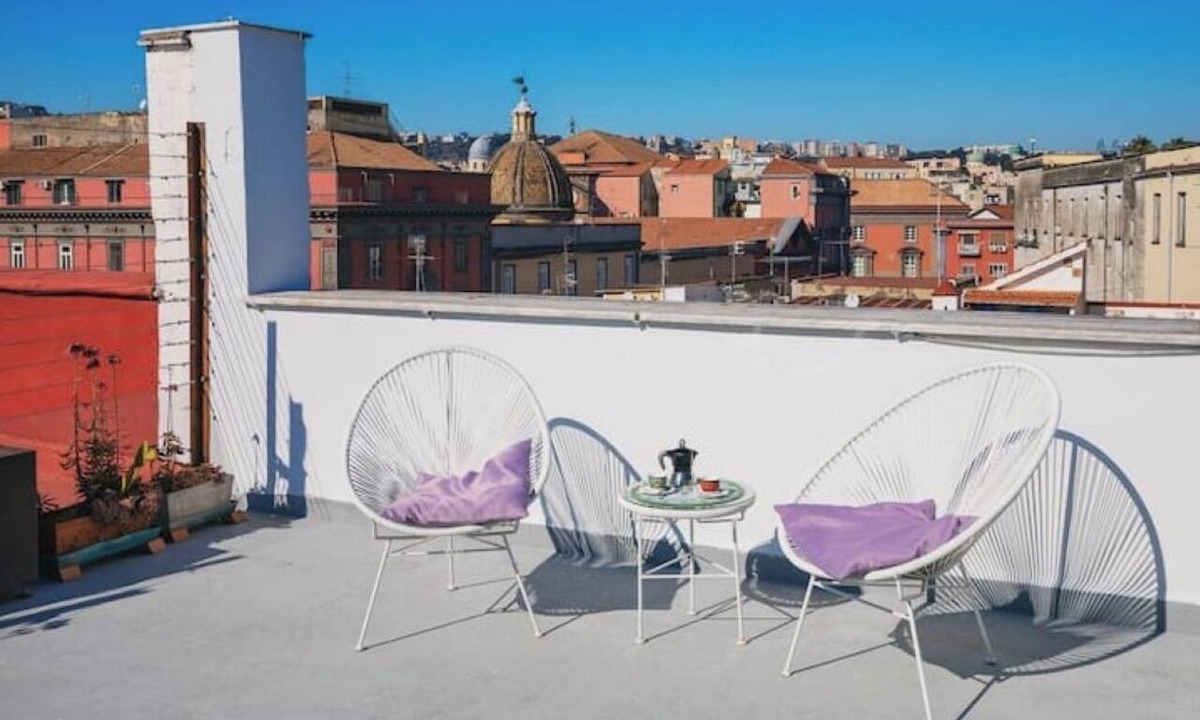 Naples City Centre Apartment | Apartment with panoramic terrace in historic center