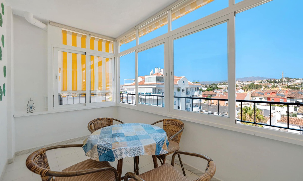 Fuengirola Apartment | Beautiful Adriana Apartment with Pool, Air Conditioning, Wi-Fi, Balcony, Terrace, Stunning Views