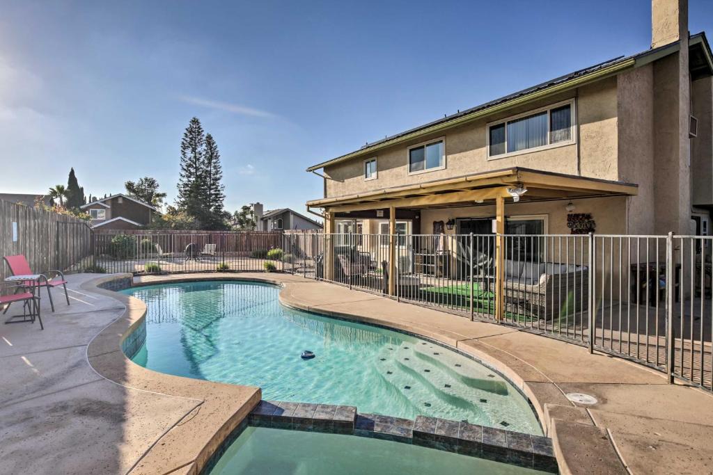 Lincoln Acres House | 'Breeze By the Pool' Chula Vista Home w/Game Room