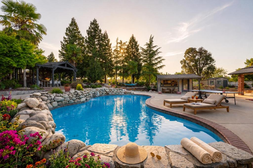 Templeton Villa | Casteel - 4,500 sq-ft retreat with a pool and hot tub in the middle of wine country!