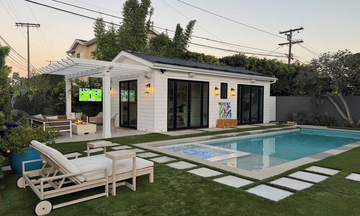Westchester House | Charming bungalow with pool, hot tub, fire pit & AC minutes from beach and LAX.