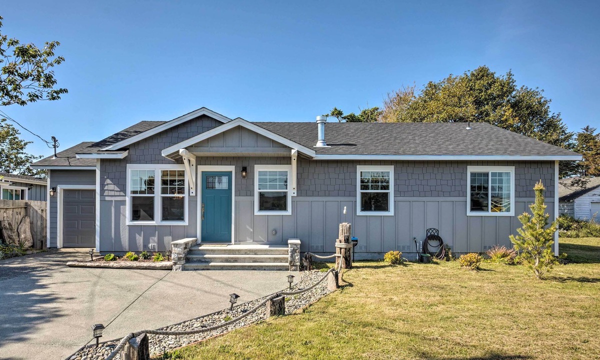 Crescent City North House | Coastal Getaway by Pebble Beach & Redwoods!