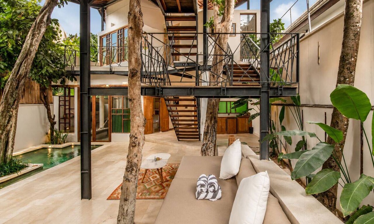 Pererenan Villa | Designer 2-BR Villa Pool, 800m to Canggu Beach