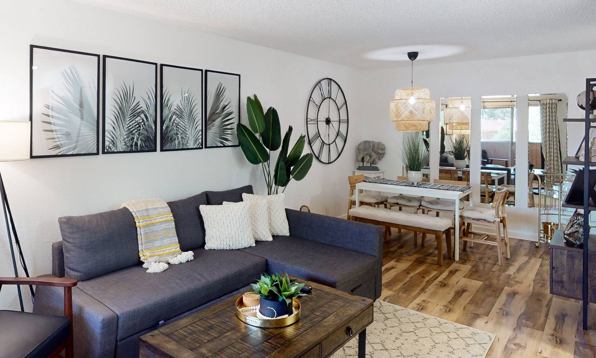 Racquet Club West Apartment | Dreamy bohemian condo with tranquil vibes, close proximity to downtown