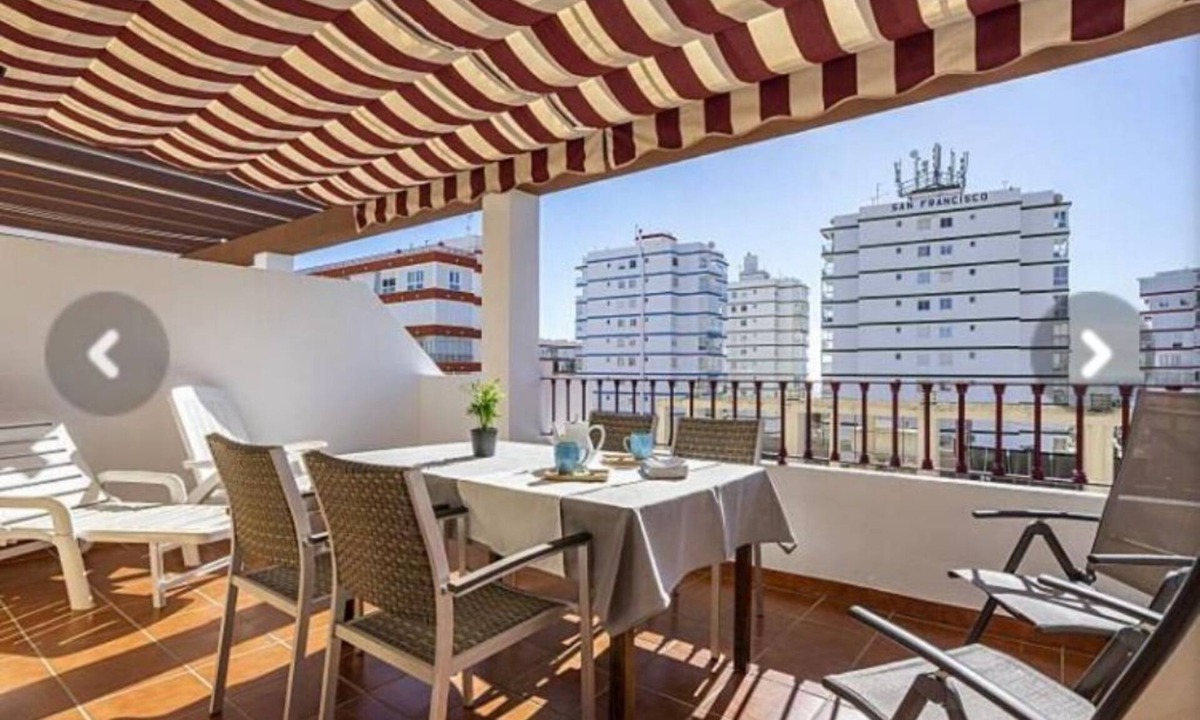 Torre del Mar Apartment | Excellent penthouse near the sea with views. Parking & terrace