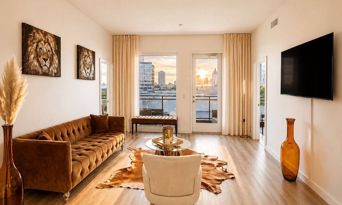 Downtown Sacramento Hotel | Golden One DOCO Downtown Balcony Suite with Skyline View