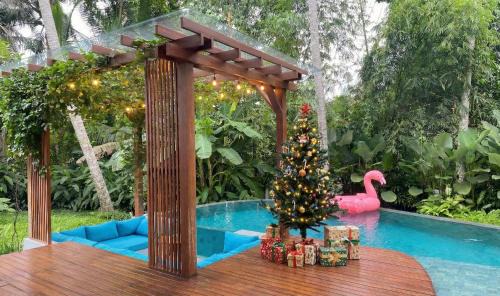 Pejeng Kawan Villa | Luxury 3BR Villa With Private Rice Field View - Hubuddha III
