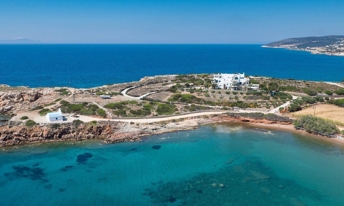 Drios Villa | Majestic Paros Summer Martineli Villa Estate Private Beach Cape!