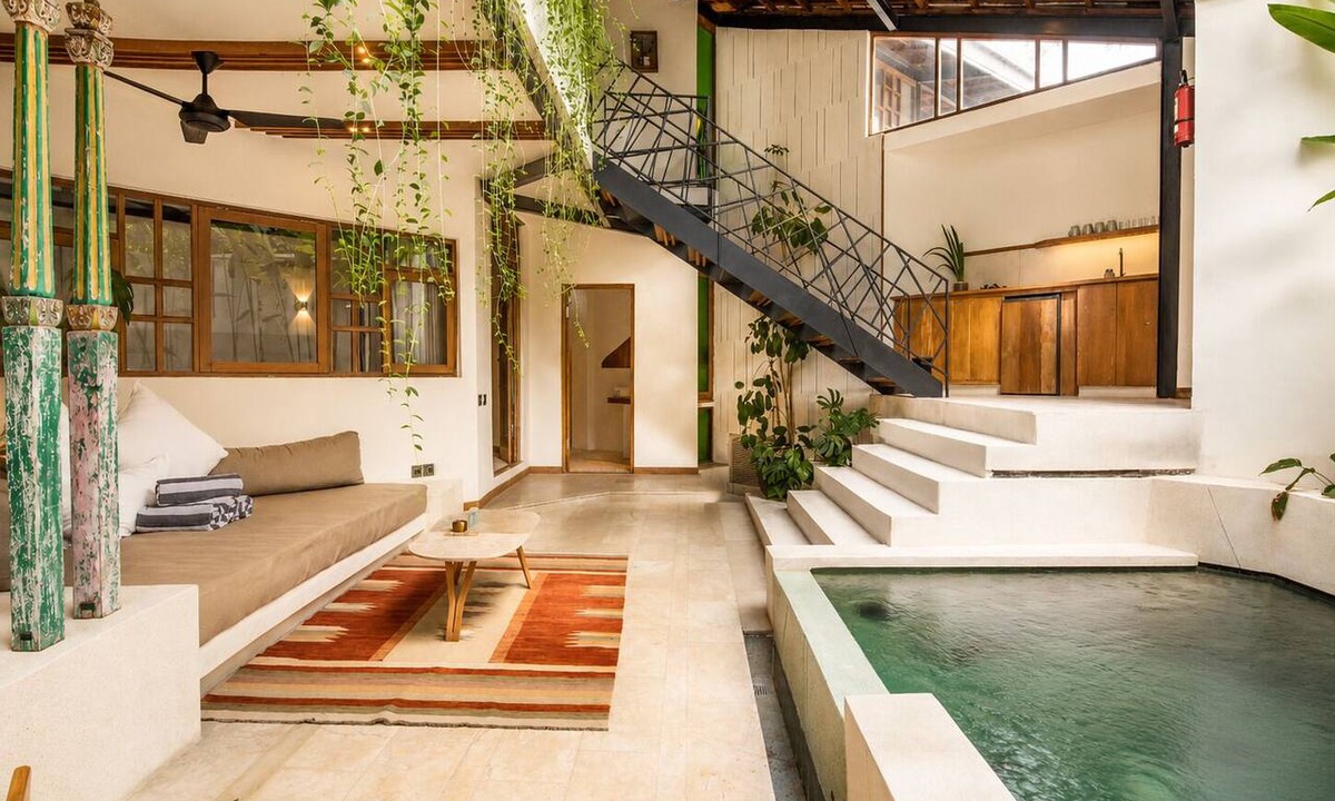 Pererenan Villa | Modern 2-BR Art Deco Villa, 800m from the Beach