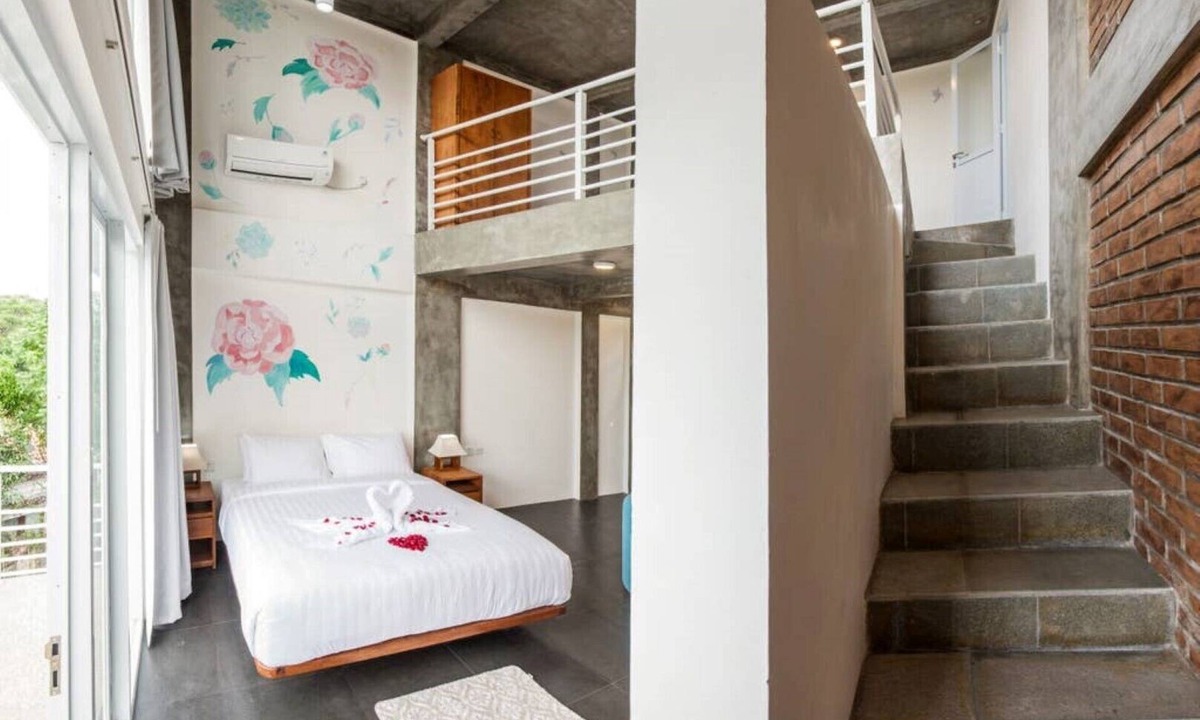 Pererenan Hotel | Modern, Deluxe Room with pool view #1