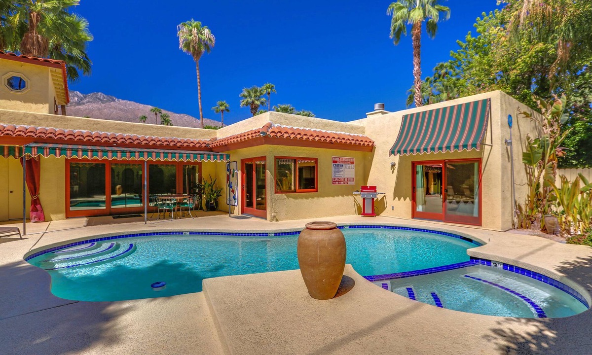 Deep Well Ranch House | MOROCCAN POOL/SPA VILLA IN PALM SPRINGS GREAT DEEPWELL NEIGHBORHOOD PS ID106