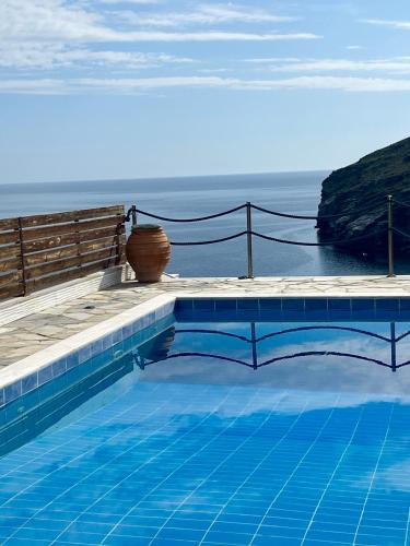 Andros Town House | Residence Sineti Beach sea view maisonette