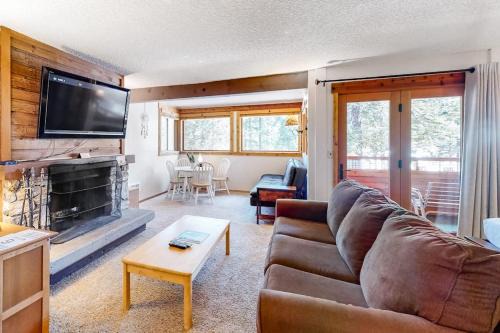 Tahoe Woods House | Second-Level Condo with Free WiFi Wood Fireplace Shared Outdoor Pool & Views