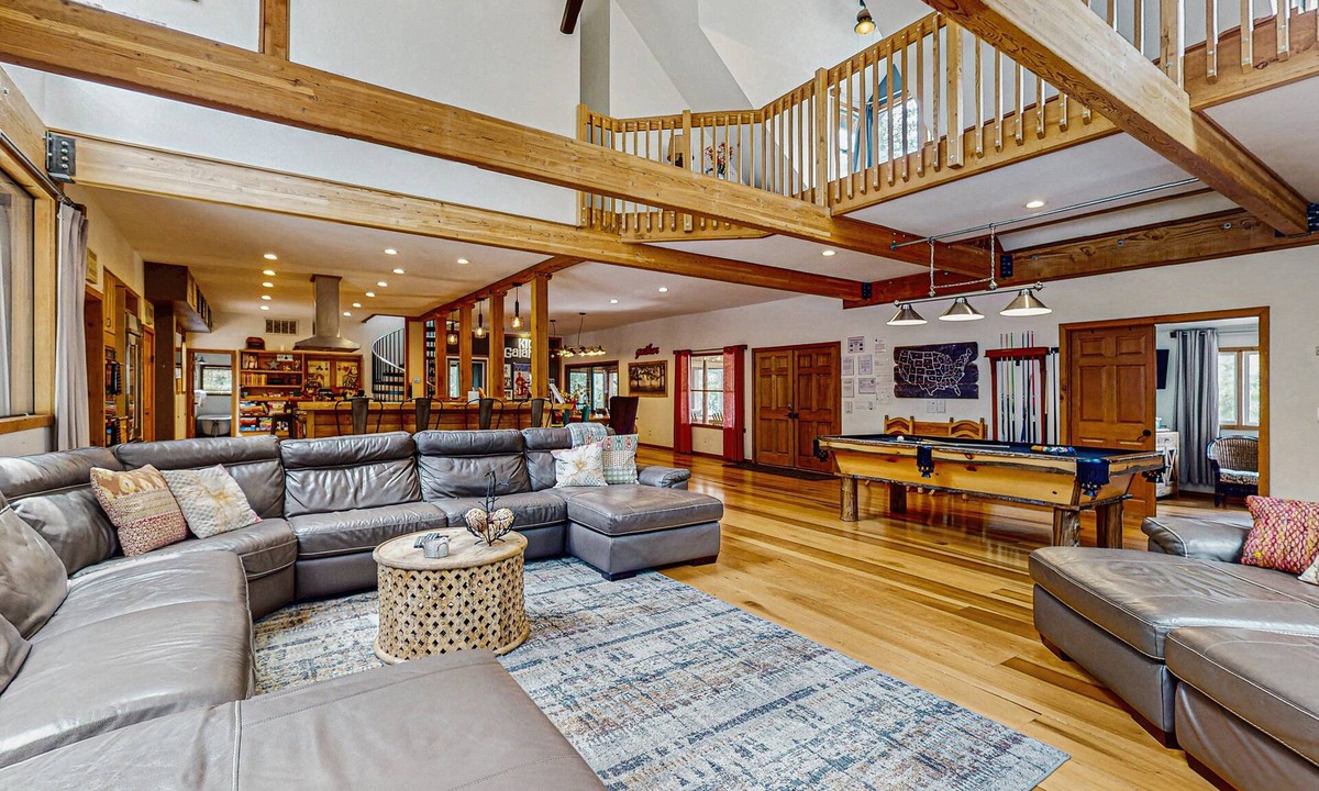 Fern Valley House | Stunning Fern Valley cabin with forest views & private hot tub - dog-friendly