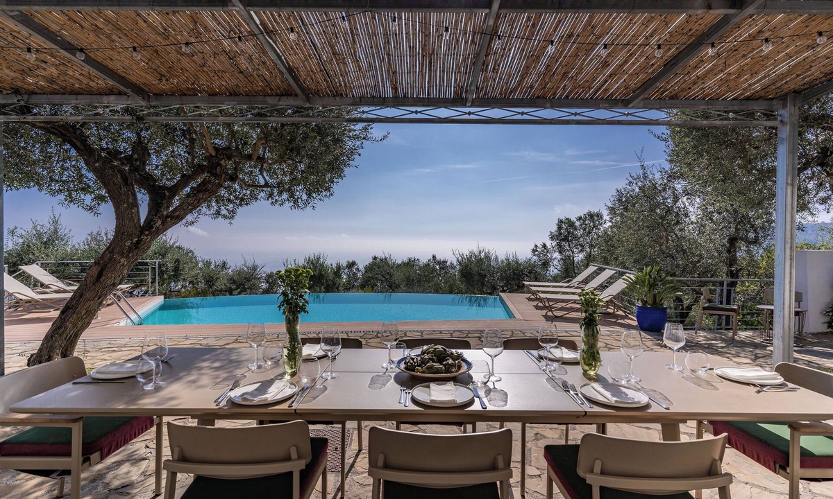 Sant'Agata sui Due Golfi Villa | Villa Chez Piè: Panoramic Views, Pool & Concierge