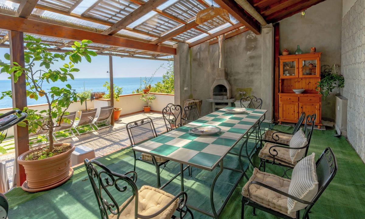Conca dei Marini Villa | Villa Lena - villa with parking and private access to the sea