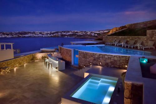 Kanalia Villa | Villa Sapphire 6bed with Pool and Hot Tub in Ornos