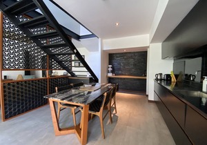 Karmagali Design private pool villa 2BR with 4* hotel services, beachside