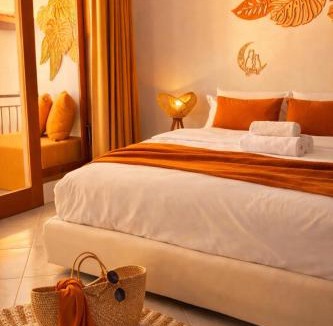 Tibubeneng Cabin | 3BR Private Pool Villa, 7 Min Walk to Nirvana Gym Canggu