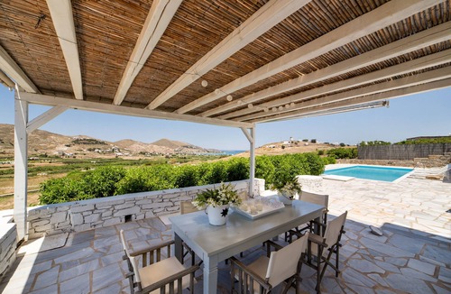 Paros Villa | AB PRIVATE VILLA,private pool, sea view, 10min from Naoussa,