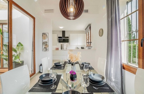 New Golden Mile Villa | Apartment Amazing view to golf courses 14 pax with Sea View, Pool, Terrace & Wi-Fi