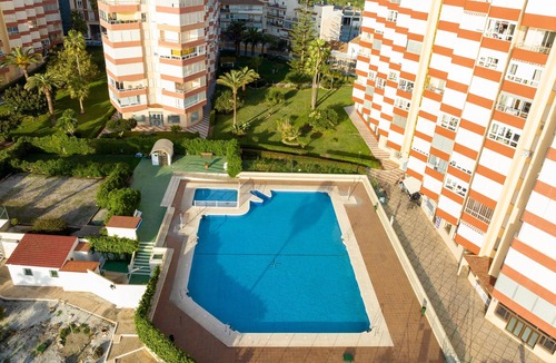 Torrox Costa Apartment | Apartment 'Bloque 76' with Sea View, Shared Pool and Wi-Fi