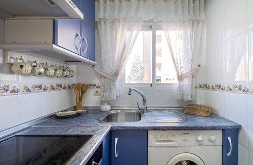 Torre del Mar Apartment | Apartment 'Torre Del Mar' with Shared Pool, Shared Garden and Air Conditioning