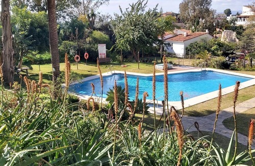 Cerrado de Calderon Apartment | Beautiful apartment in Malaga with pool, garden, parking, terrace and sea views