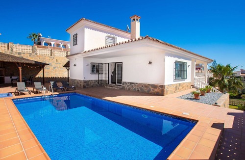 Benajarafe House | Beautiful private villa for 7 people with private pool, WIFI, A/C, TV and terrace