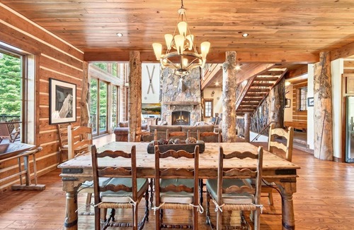 Olympic Valley House | Bullshead By Tahoe Getaways - Pet-Friendly 4700SQ FT Luxury Riverfront Estate w Hot Tub