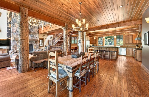 Olympic Valley House | Bullshead By Tahoe Getaways - Pet-Friendly 4700SQ FT Luxury Riverfront Estate w Hot Tub