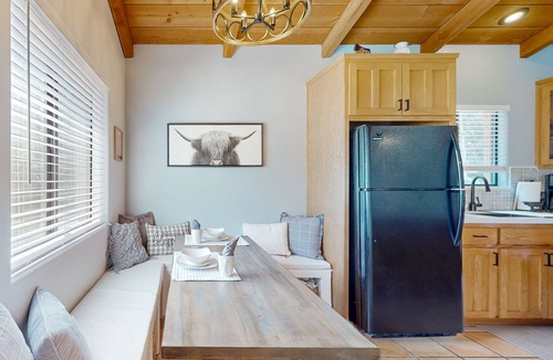 Valley Center House | Charming Guest House with Mountain Views and Friendly Farm Animals