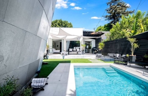 Tri-West House | Chic Gated W Hollywood 3BD Villa w/Pool, Hot tub & Guest House