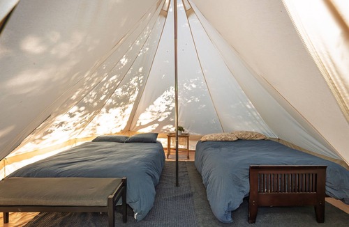 Pauma Valley Cabin | Cozy Bell Tent in Palomar Mountains