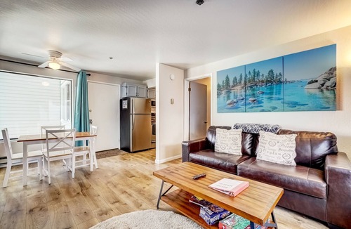 Tahoe Village Condo | Cozy One-Bedroom Tahoe Getaway - Top of Kingsbury