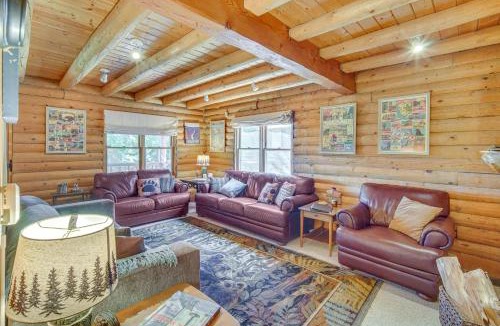 Cedarpines Park House | Crestline Area Vacation Rental Cabin w/Decks!