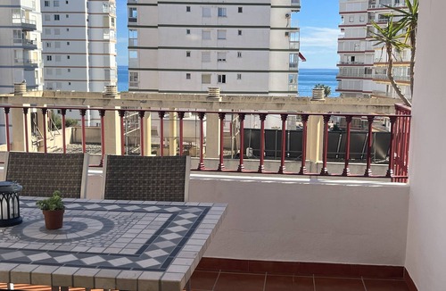 Torre del Mar Apartment | Excellent penthouse near the sea with views. Parking & terrace