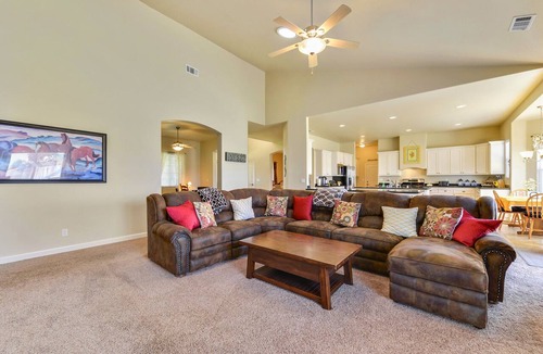 Paso Robles House | Fenced BBQ Yard + Game Table | Paso Robles | Peace of Mind