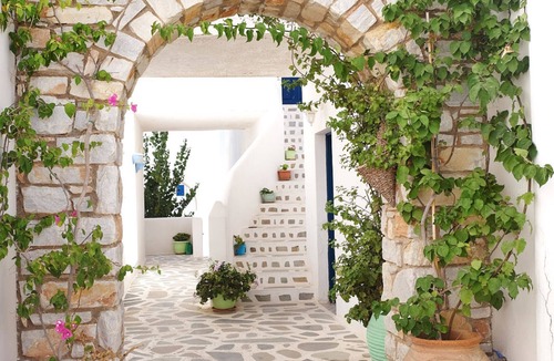 Logaras Apartment | Free Sun Studio 3 people with veranda 50 meters from the beach