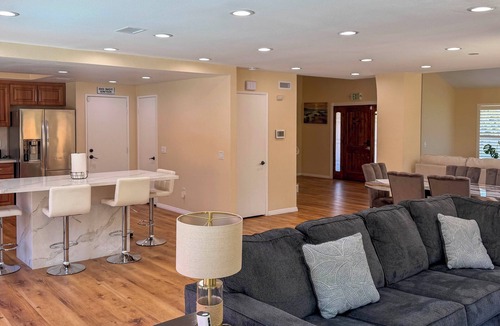 Rancho Cucamonga House | Grill, Large Pool, Plush Patio Furniture, Umbrella