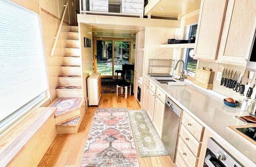 Hiouchi House | Have a blast in the Redwoods, then relax in tiny home comfort!