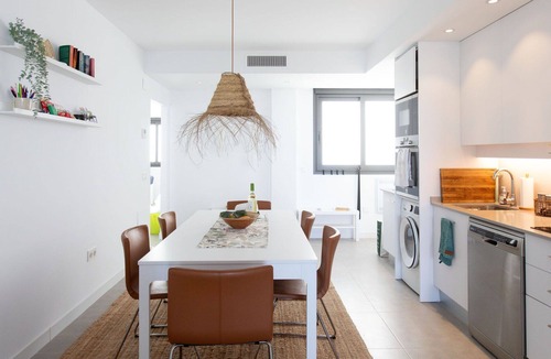 Los Llanos Apartment | Lovely apartment for 4 guests with A/C, pool, WIFI, TV and patio