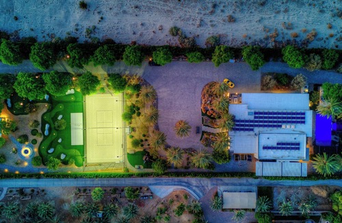 Bermuda Dunes House | Luxe Estate: 11BR, Tennis, GameRM, Theater