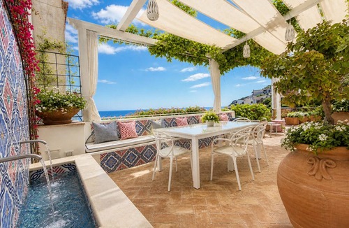 Praiano Villa | Luxury Seafront Villa in Praiano with Spa and Indoor Heated Pool