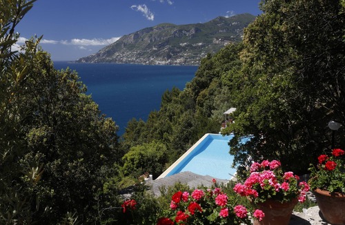 Maiori Villa | Magic Nature Oasis/Heated XL Marine Pool/Exclusive sea bay/360º postcard views