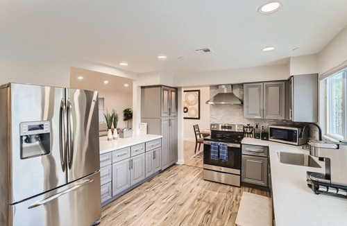 Spring Valley Villa | MidCentury Modern Home w/Pool | 10 Min to Strip!