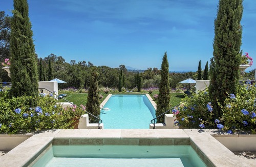 Golden Quadrangle House | Montecito - A European-Inspired Villa with Hollywood History.
