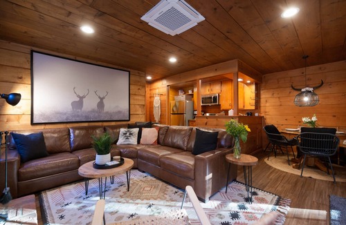 Pine Cove Cabin | Mountain Escape 2 Cabins w/Fireplace - Hot Tub