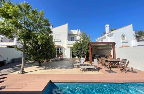Atalaya-Isdabe House | Nice modern villa with private pool near the beach